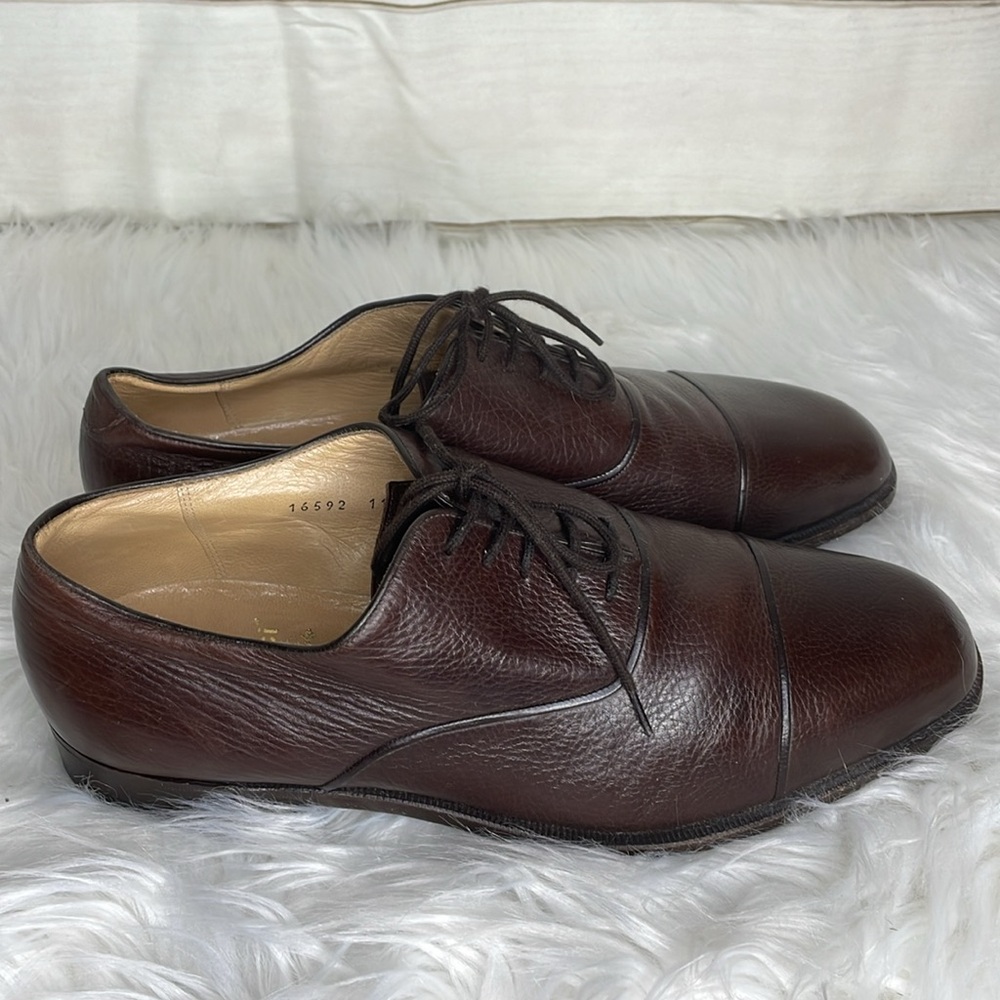 Gravati Mens Leather Oxfords